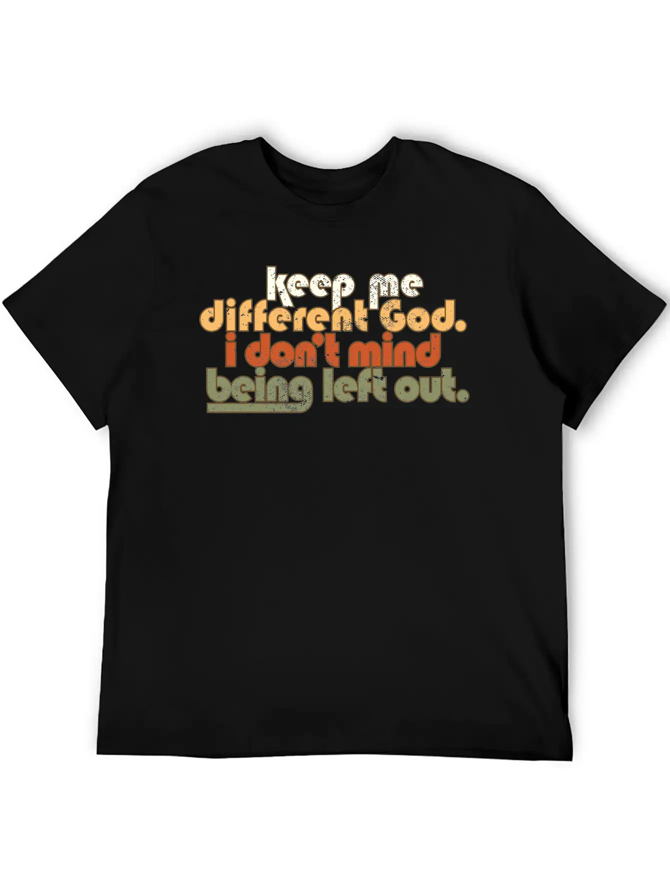 Keep Me Different God Religious Catholic Timeless Short Sleeve Tee – Comfy And Minimalist Design