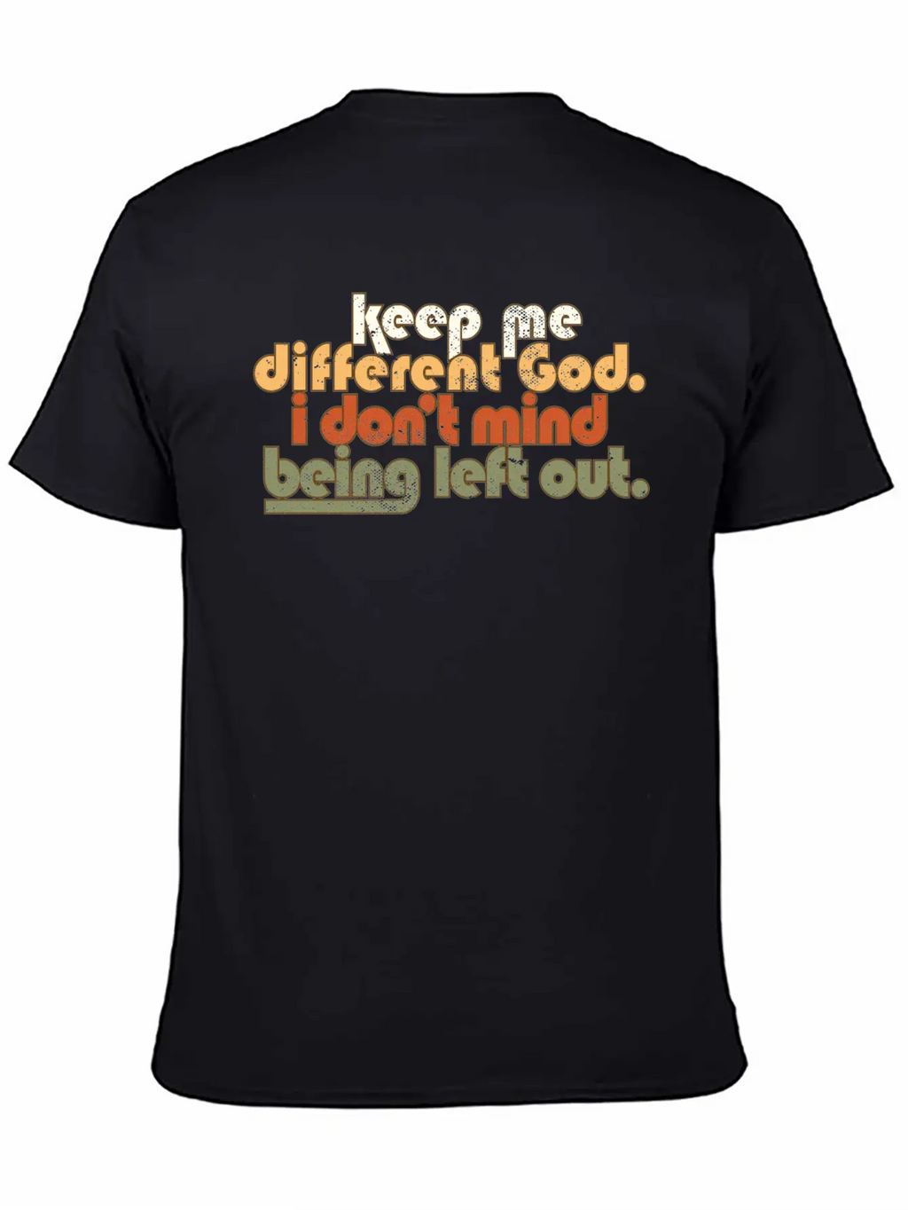 Keep Me Different God Religious Catholic Timeless Short Sleeve Tee – Comfy And Minimalist Design