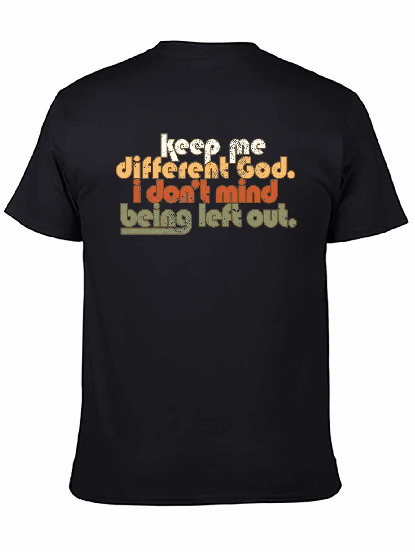 Keep Me Different God Religious Catholic Timeless Short Sleeve Tee – Comfy And Minimalist Design