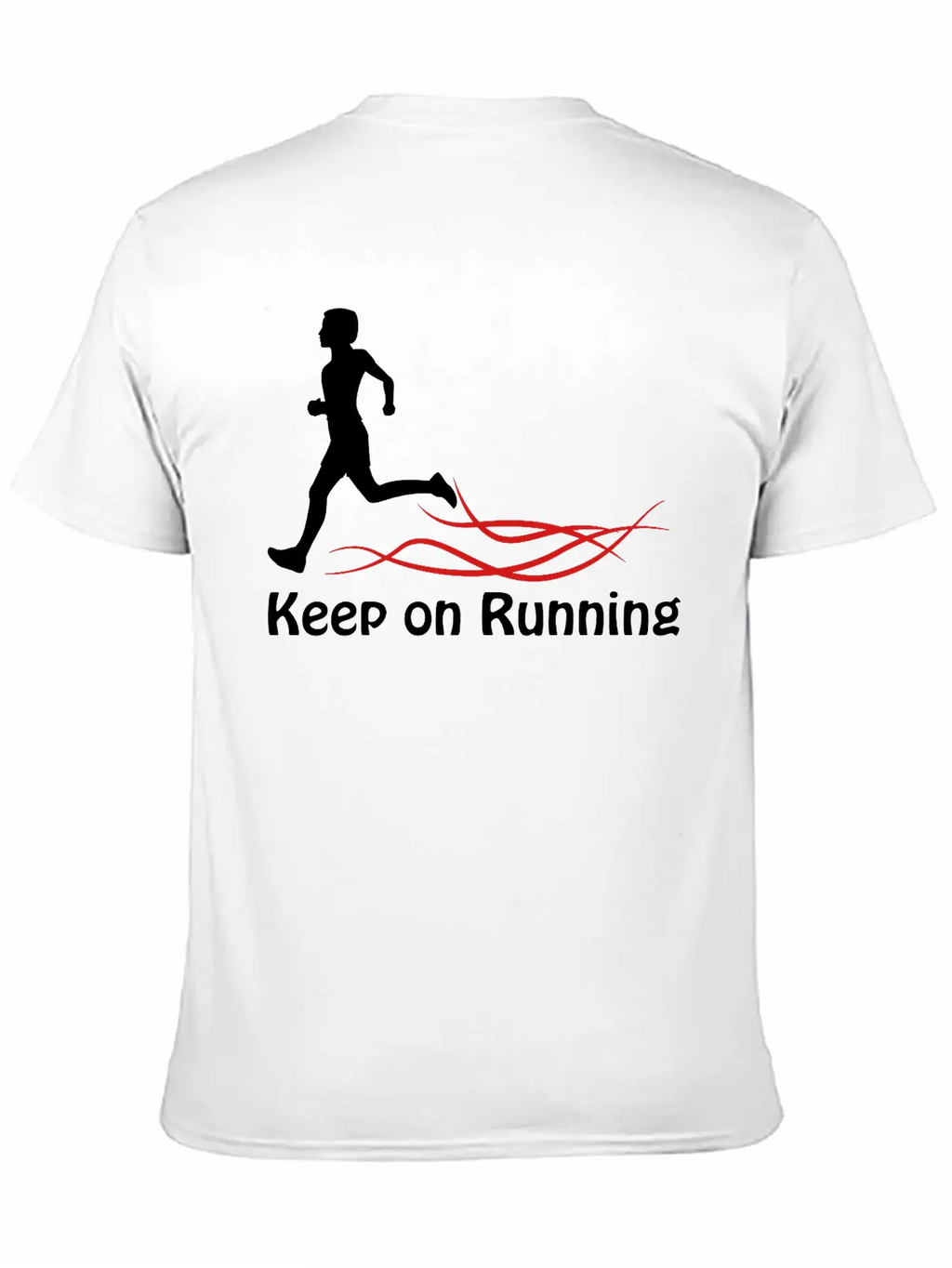 Keep On Running Stylish Everyday T-Shirt – Unisex Basic Cotton Tee