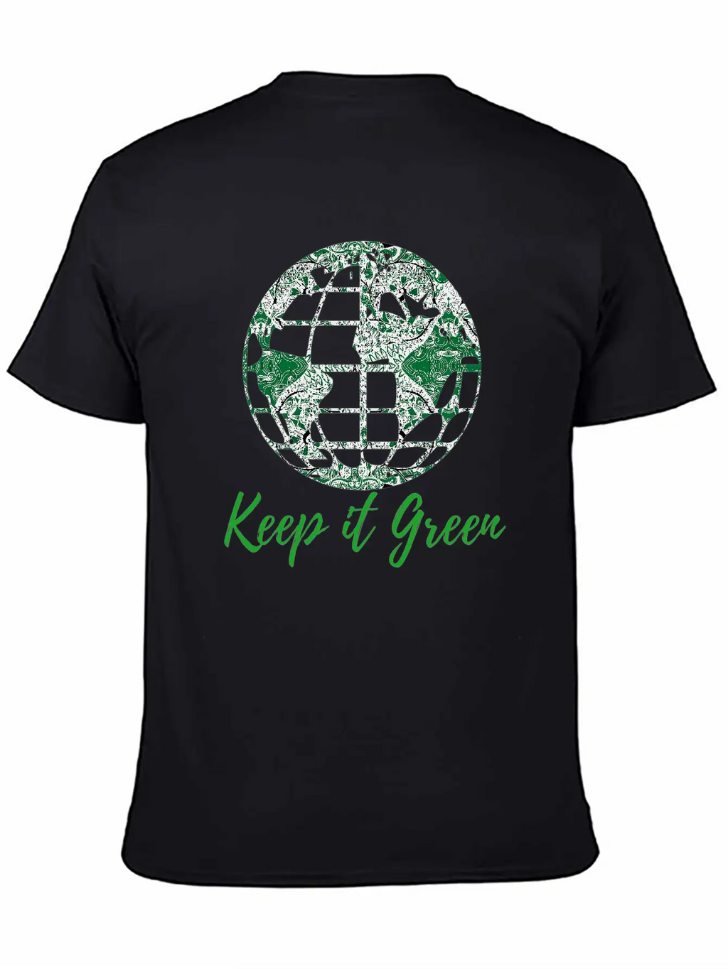 Keep Planet Earth Green Essential Cotton Tee For Daily Outfits – Unisex Style