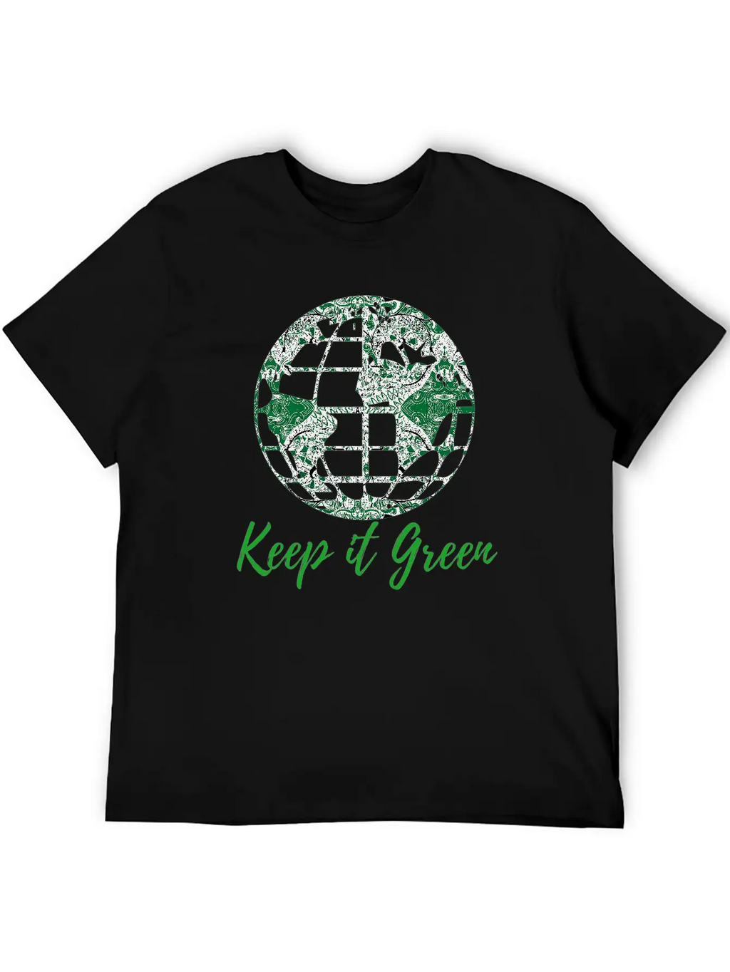 Keep Planet Earth Green Essential Cotton Tee For Daily Outfits – Unisex Style