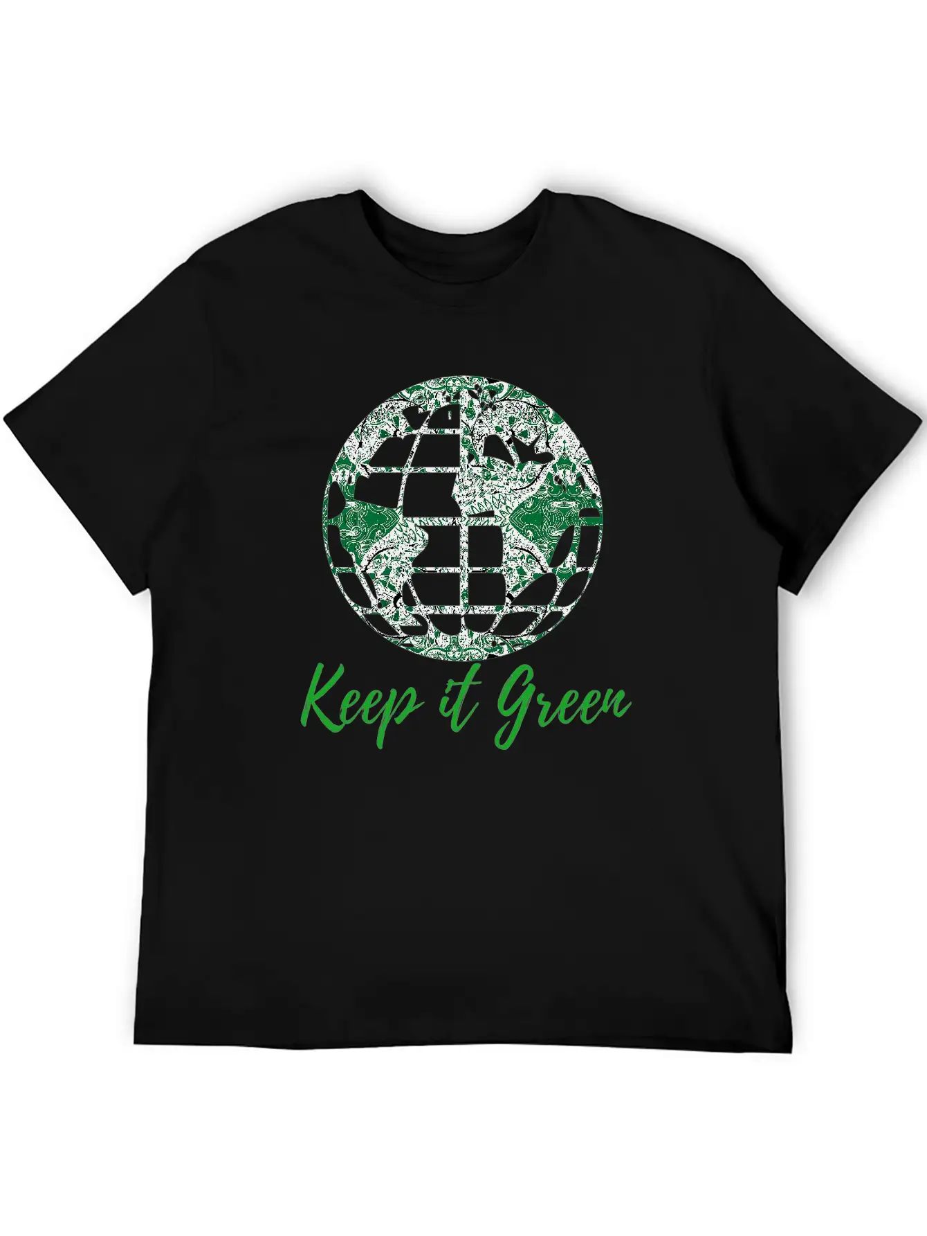Keep Planet Earth Green Essential Cotton Tee For Daily Outfits – Unisex Style