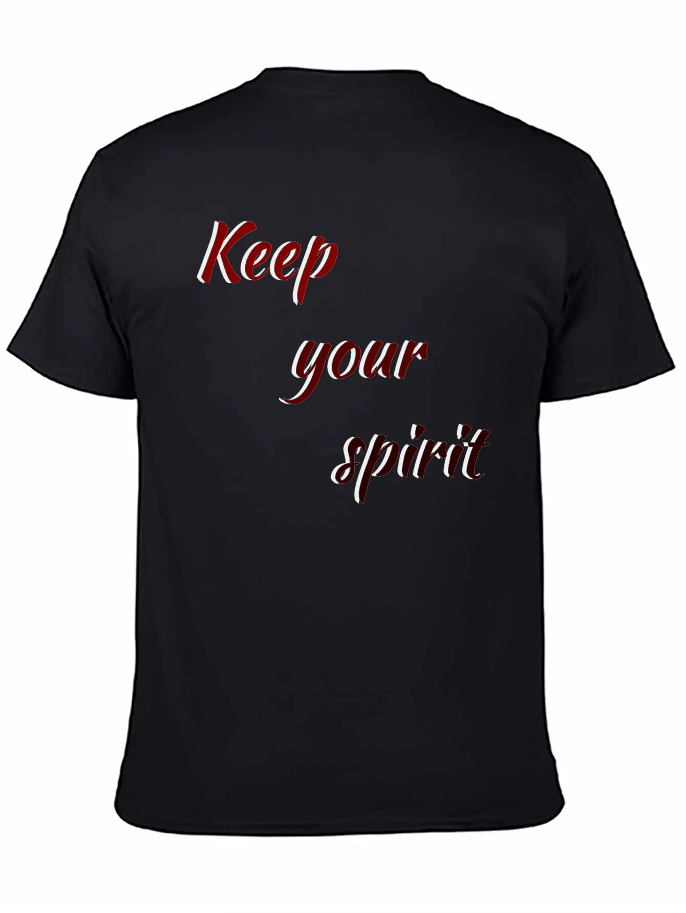 Keep Your Spirit Timeless Short Sleeve Tee – Comfy And Minimalist Design
