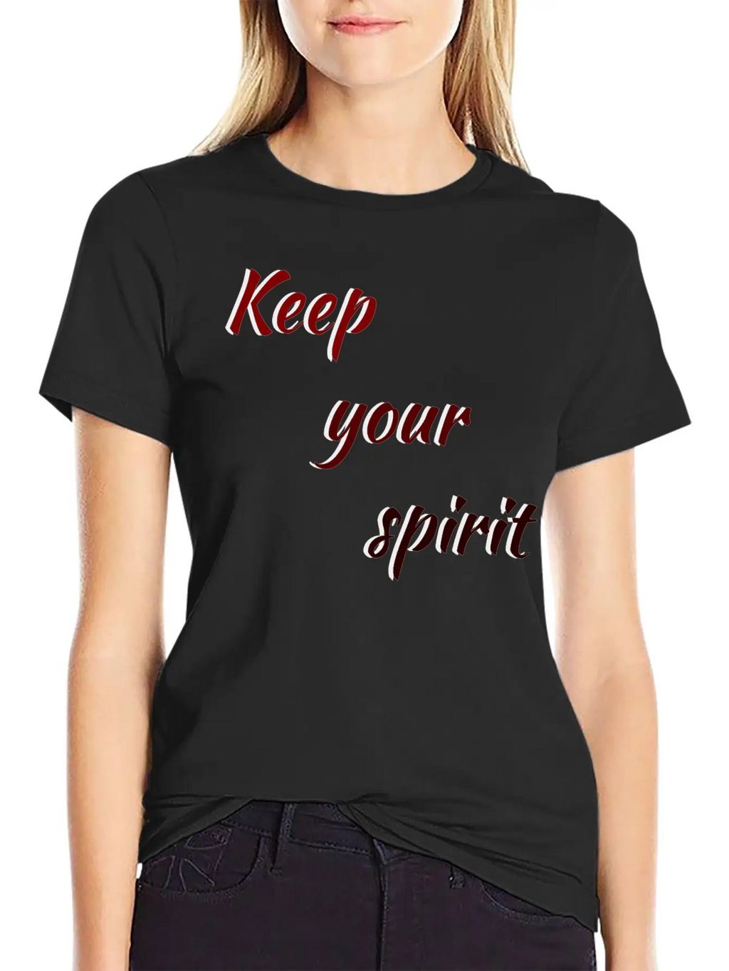 Keep Your Spirit Timeless Short Sleeve Tee – Comfy And Minimalist Design