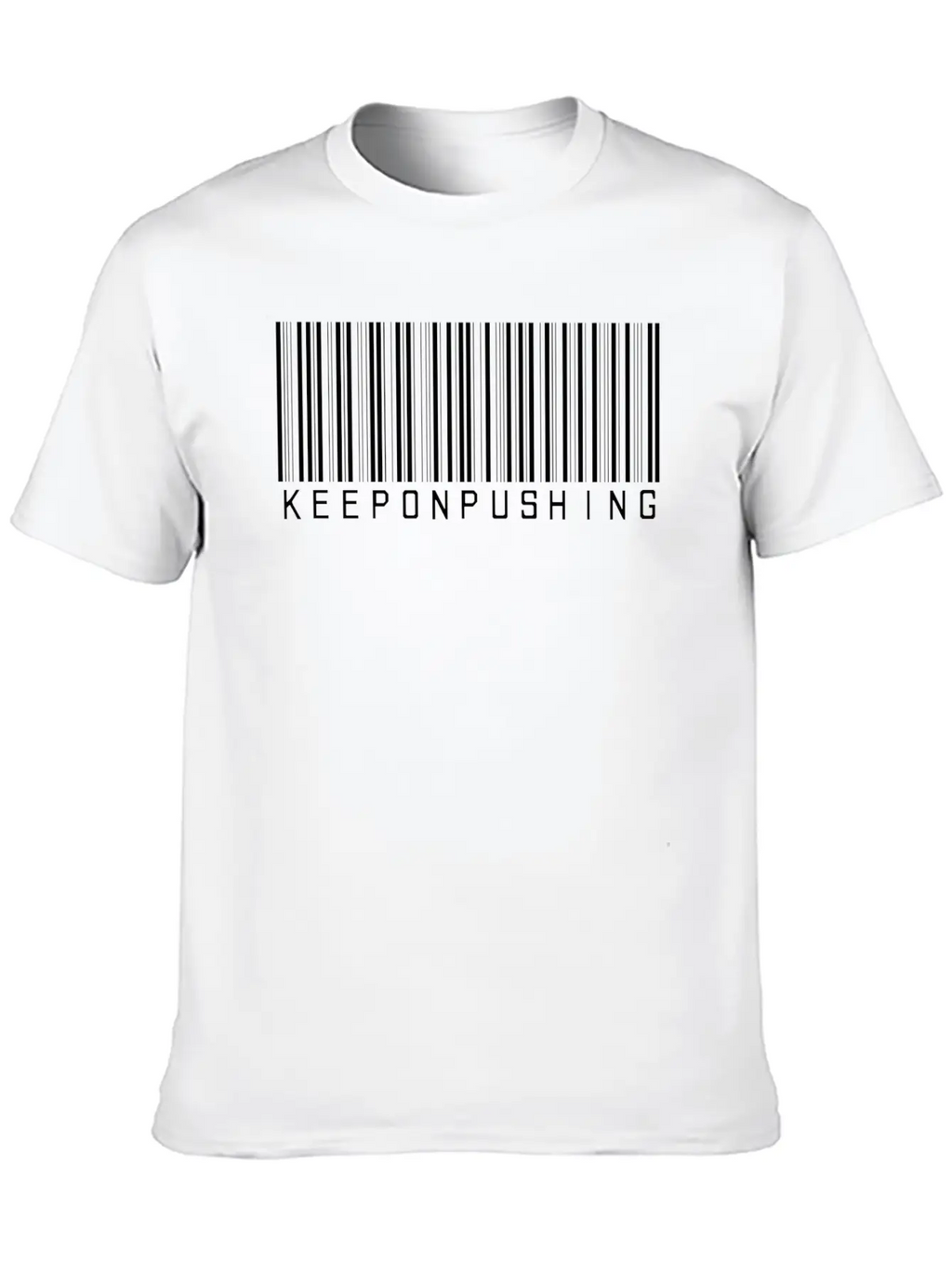 Keeponpushing Stylish Everyday T-Shirt – Unisex Basic Cotton Tee