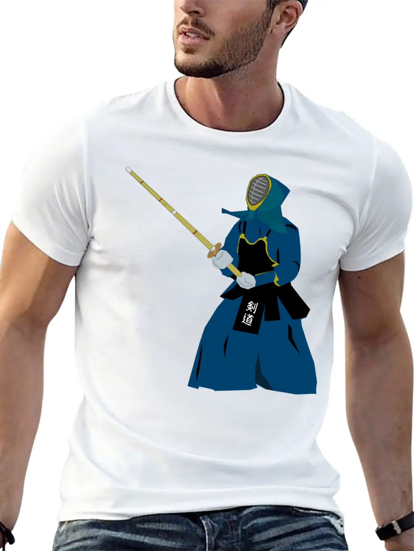 Kendo Remix Breathable Graphic T-Shirt – Perfect For Casual Days