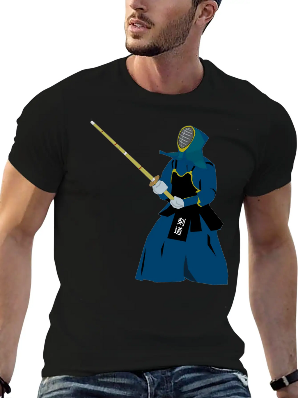 Kendo Remix Breathable Graphic T-Shirt – Perfect For Casual Days