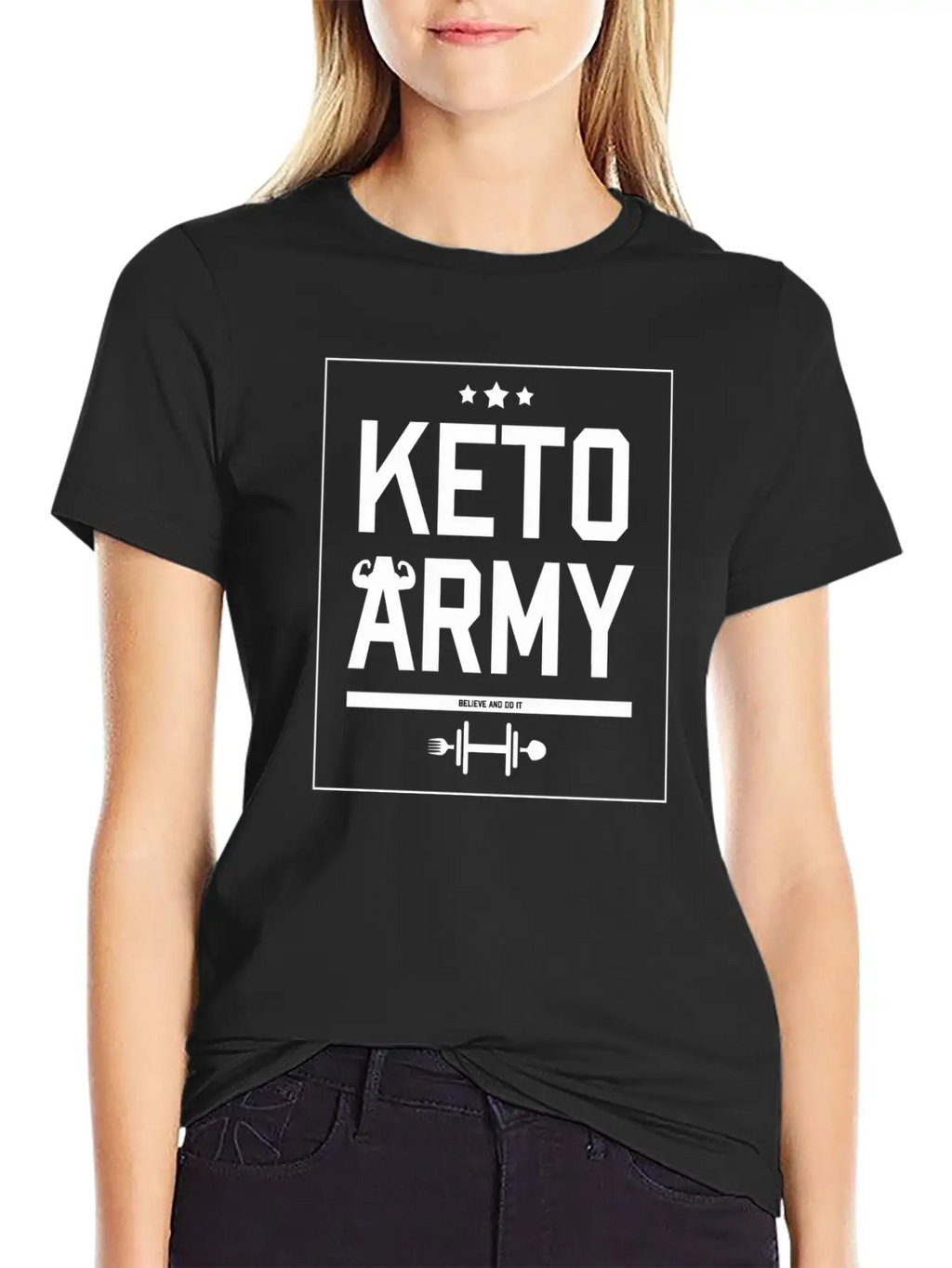 Keto Army Essential Cotton Tee For Daily Outfits – Unisex Style