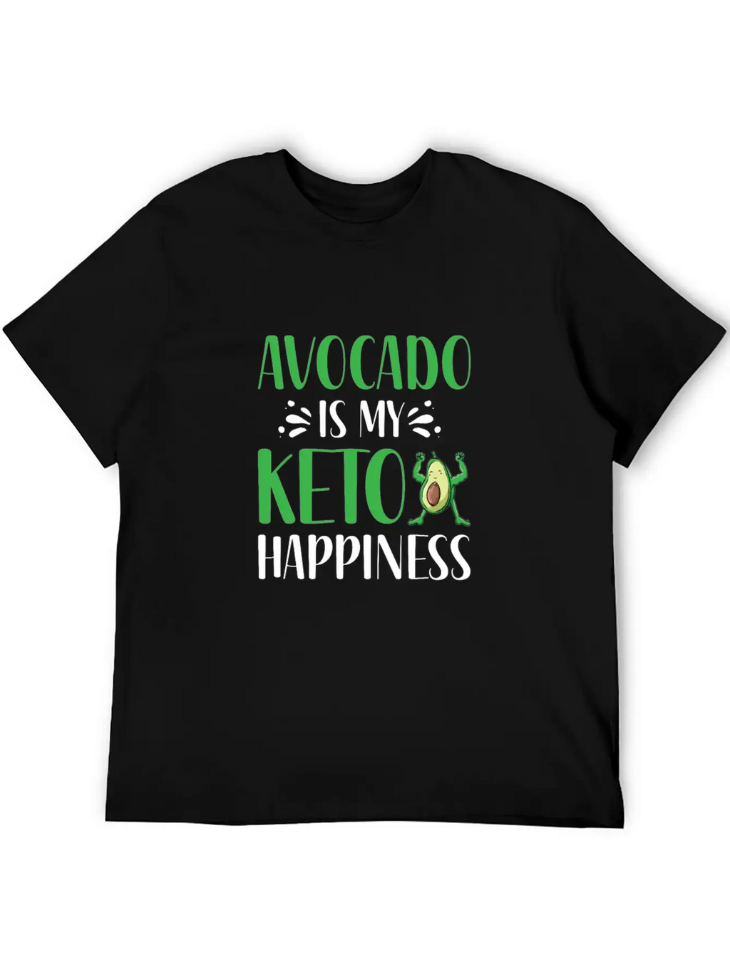 Keto Diet Avocado Timeless Short Sleeve Tee – Comfy And Minimalist Design