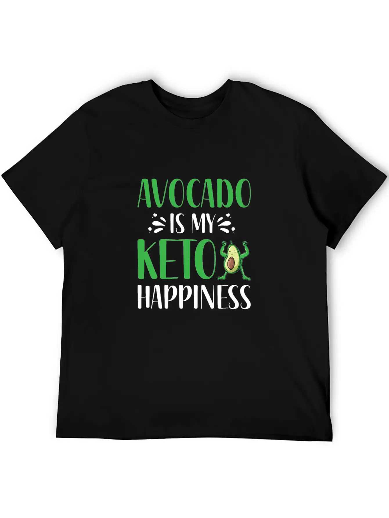 Keto Diet Avocado Timeless Short Sleeve Tee – Comfy And Minimalist Design