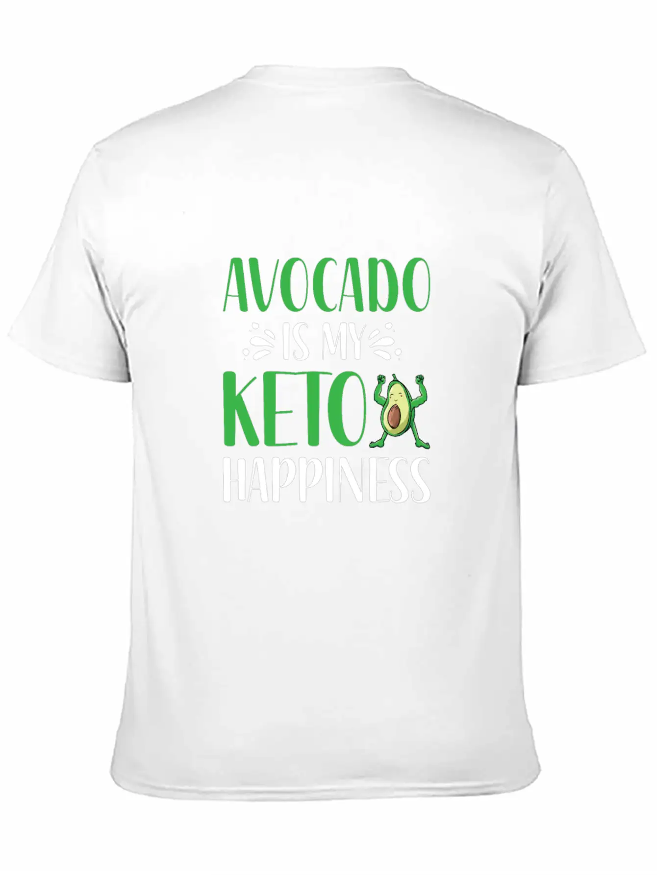 Keto Diet Avocado Timeless Short Sleeve Tee – Comfy And Minimalist Design