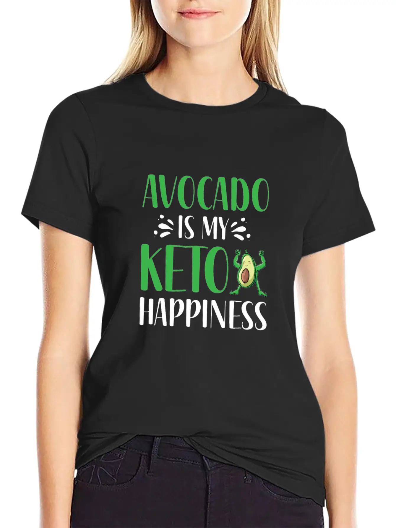 Keto Diet Avocado Timeless Short Sleeve Tee – Comfy And Minimalist Design