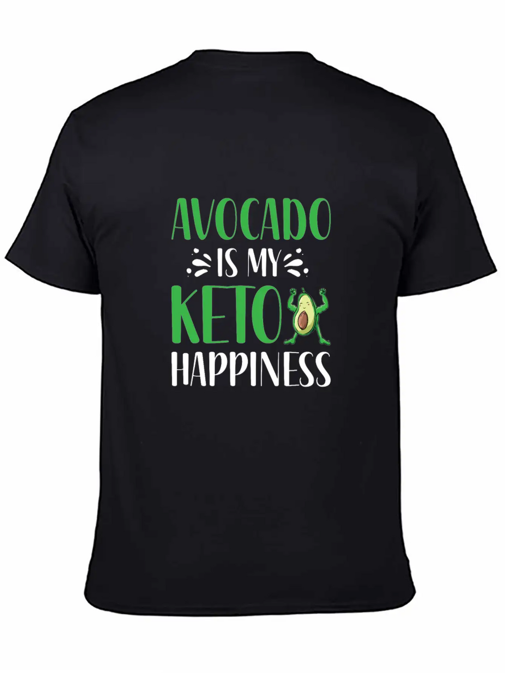 Keto Diet Avocado Timeless Short Sleeve Tee – Comfy And Minimalist Design
