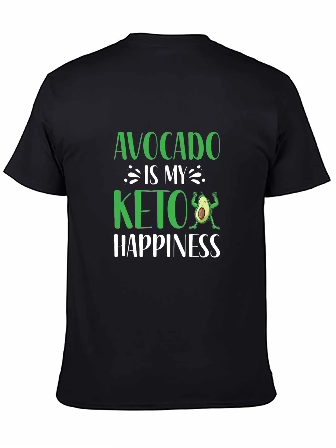 Keto Diet Avocado Timeless Short Sleeve Tee – Comfy And Minimalist Design