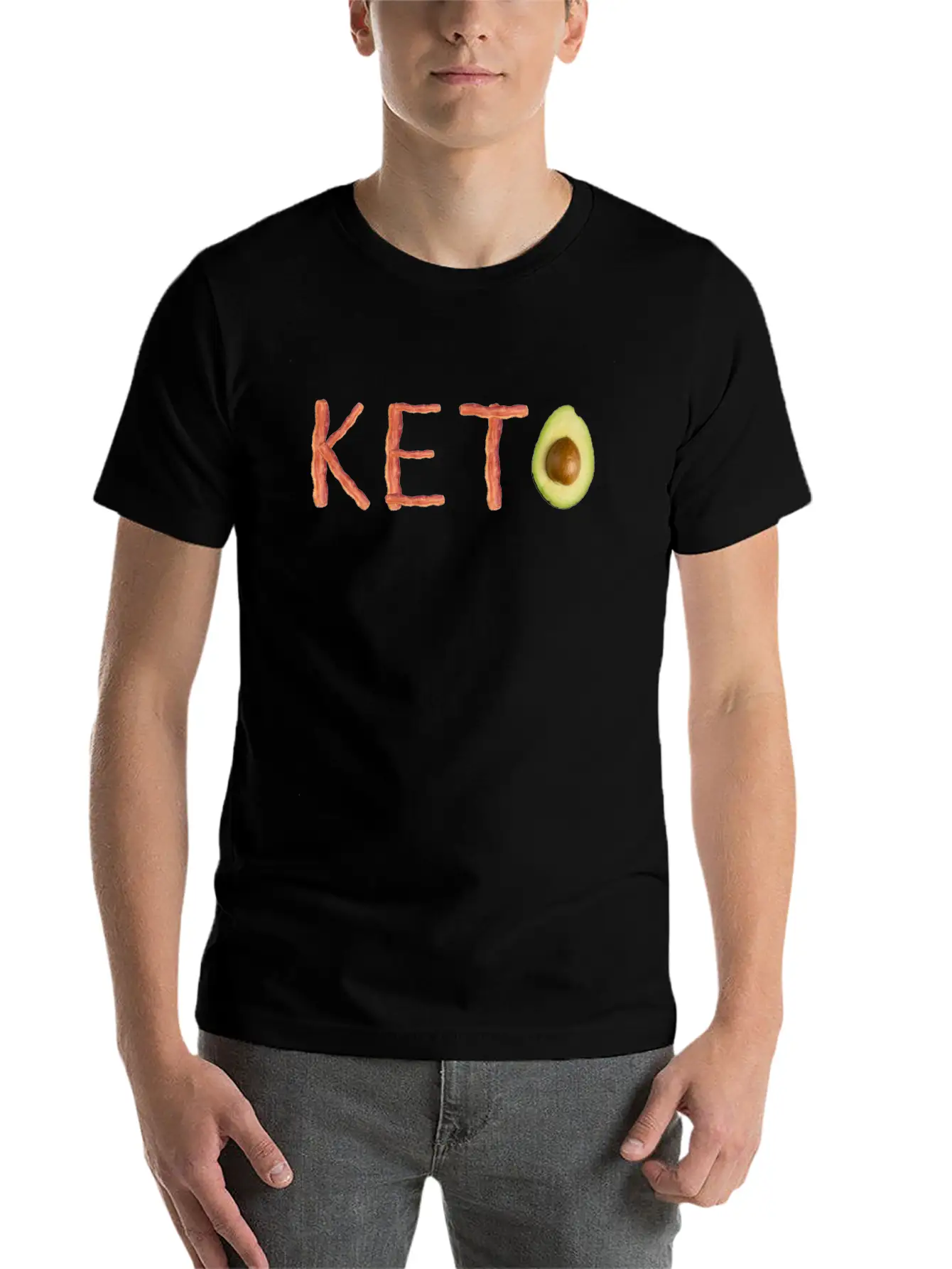 KETO Friends! Unisex Casual T-Shirt – Clean Design For Daily Comfort