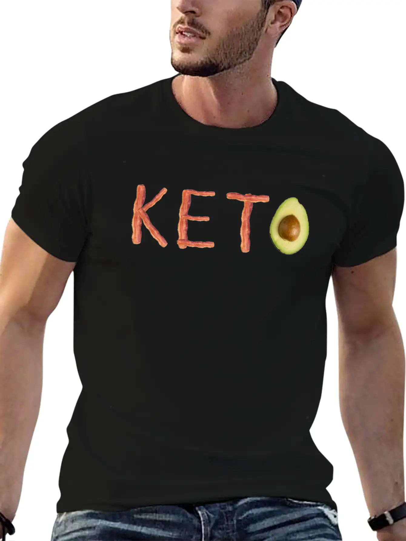 KETO Friends! Unisex Casual T-Shirt – Clean Design For Daily Comfort