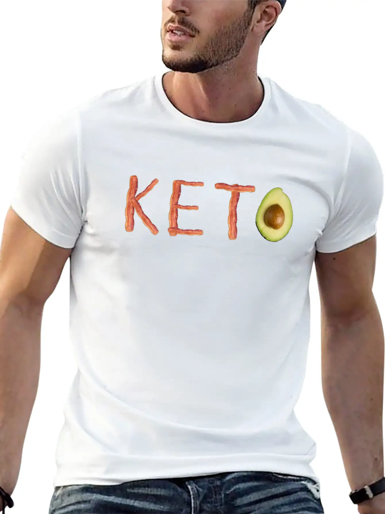 KETO Friends! Unisex Casual T-Shirt – Clean Design For Daily Comfort