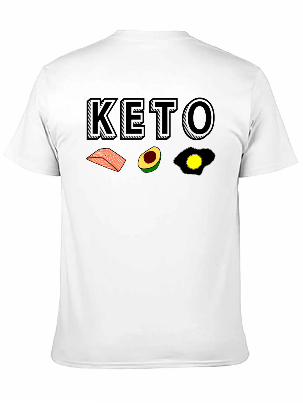 Keto Ketogenic Diet Ketosis Present Gift Basic Graphic T-Shirt – Daily Comfort In Soft Cotton