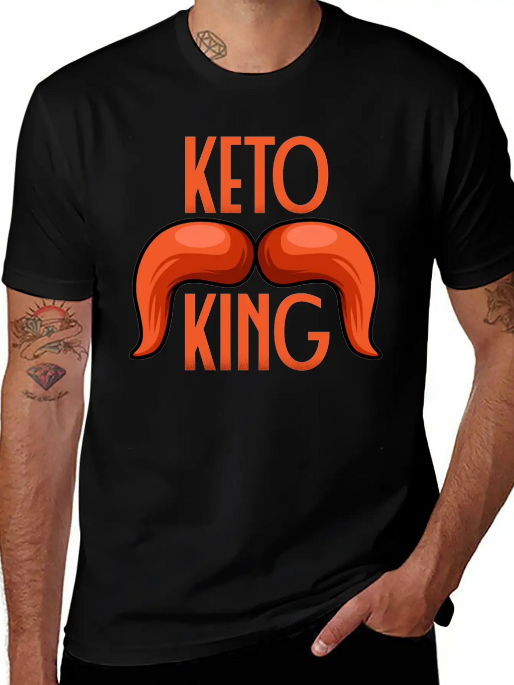 Keto King Keto Expert Or Specialist Gift Essential Cotton Tee For Daily Outfits – Unisex Style