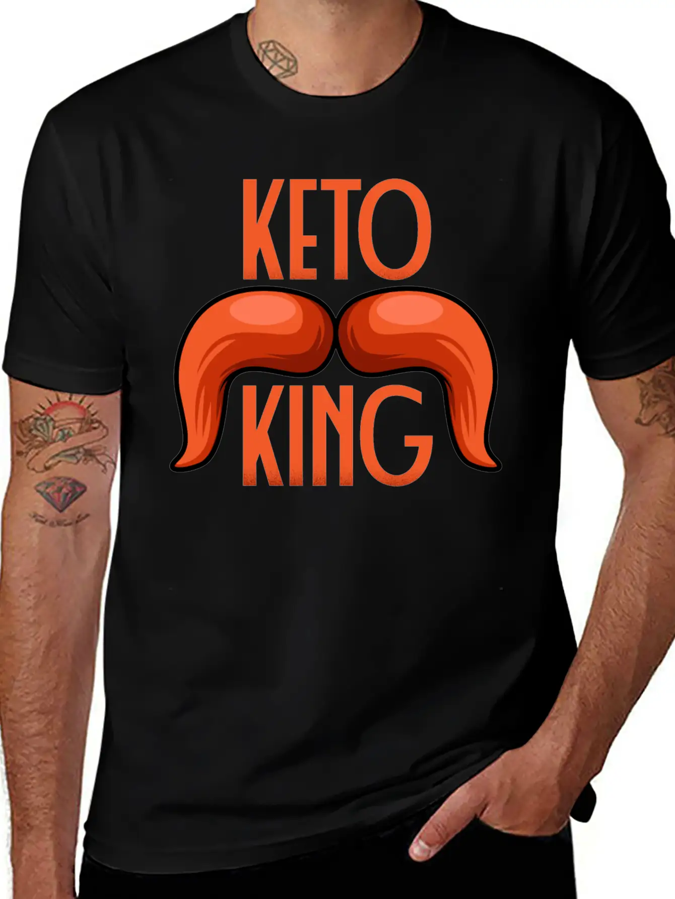 Keto King Keto Expert Or Specialist Gift Essential Cotton Tee For Daily Outfits – Unisex Style