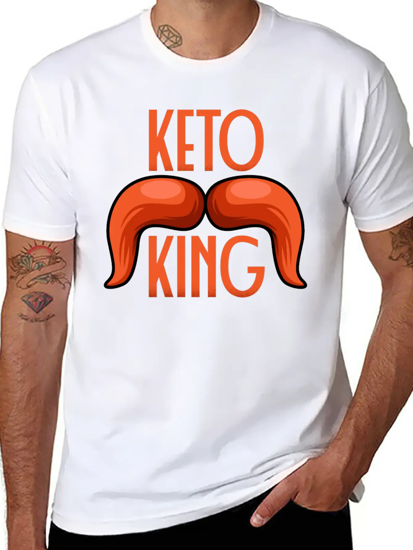 Keto King Keto Expert Or Specialist Gift Essential Cotton Tee For Daily Outfits – Unisex Style