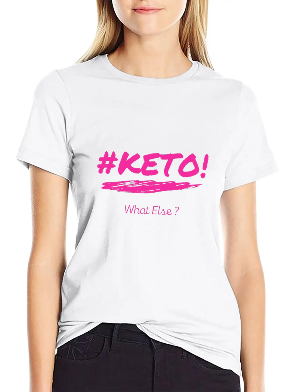 Keto ! What Else? Breathable Graphic T-Shirt – Perfect For Casual Days