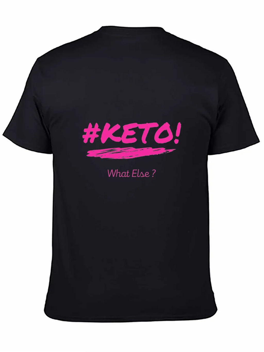 Keto ! What Else? Breathable Graphic T-Shirt – Perfect For Casual Days