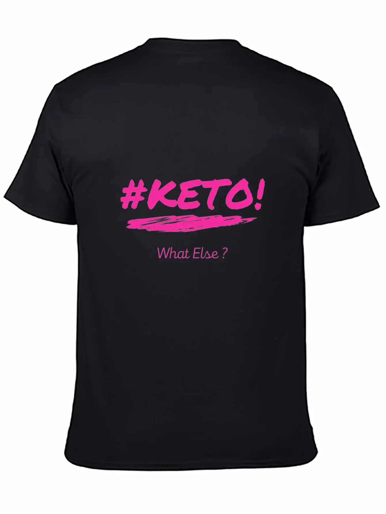 Keto ! What Else? Breathable Graphic T-Shirt – Perfect For Casual Days
