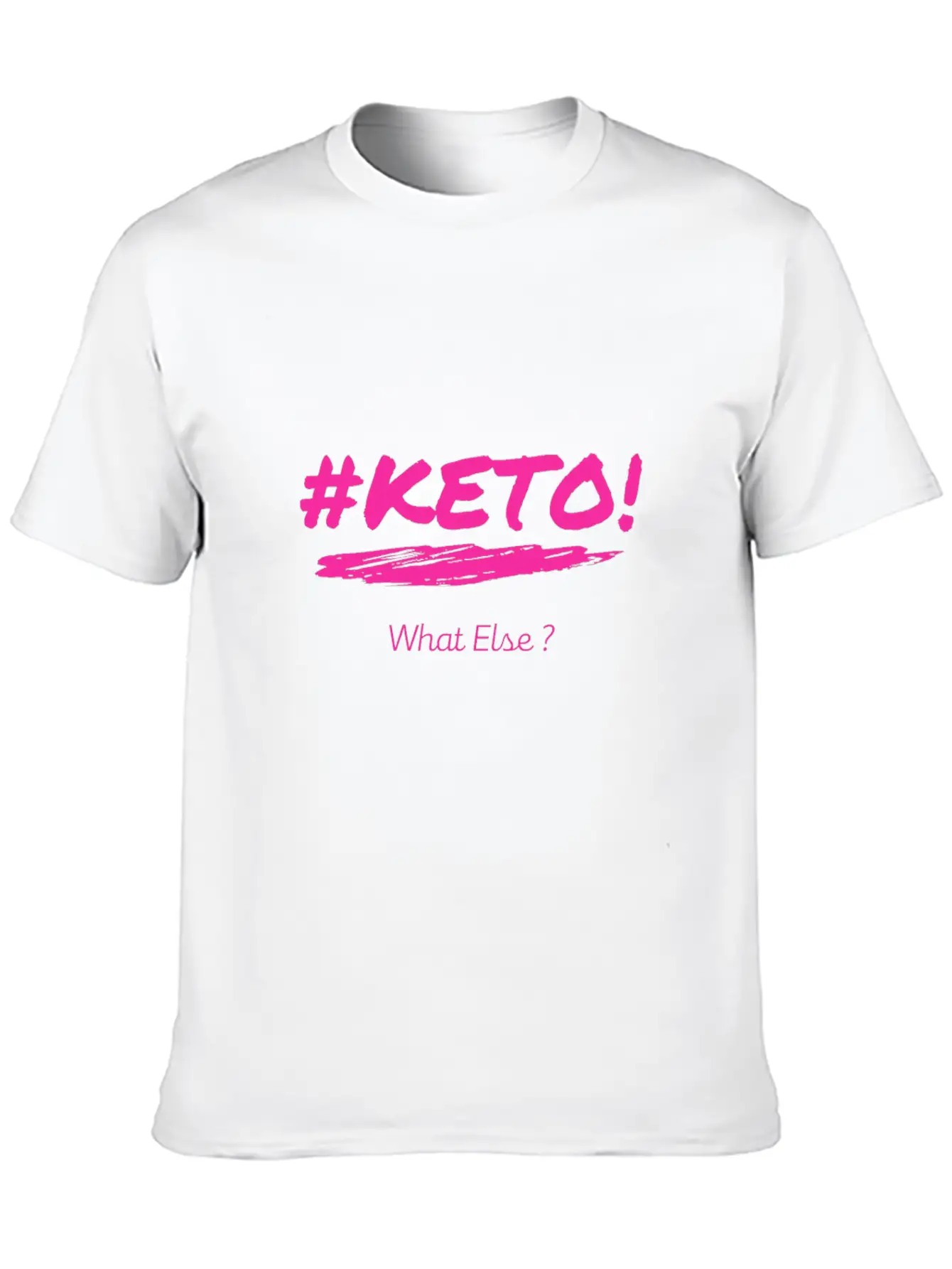 Keto ! What Else? Breathable Graphic T-Shirt – Perfect For Casual Days