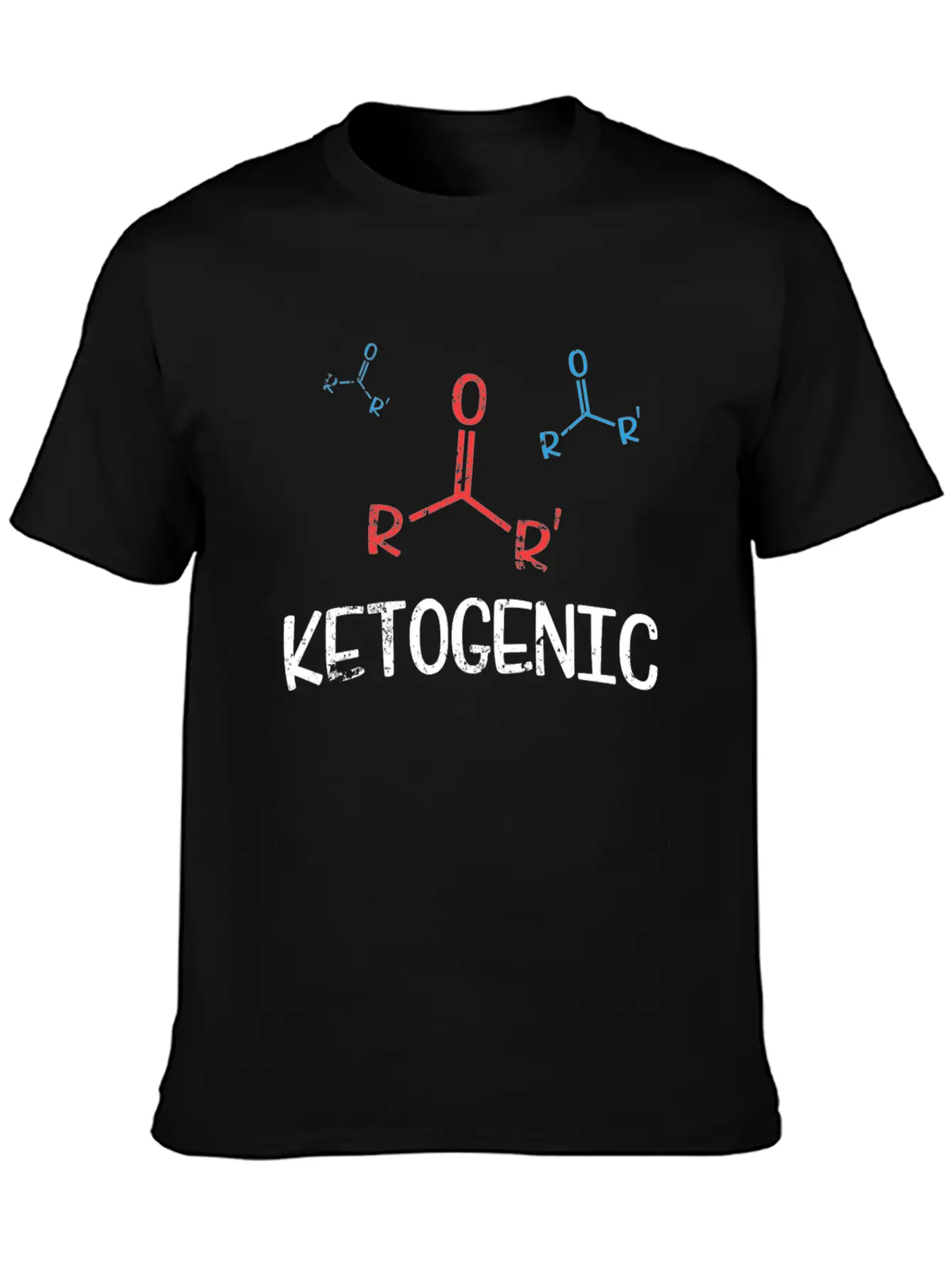Ketogenic Ketone Chemistry Compound Funny Keto Shirt Timeless Short Sleeve Tee – Comfy And Minimalist Design