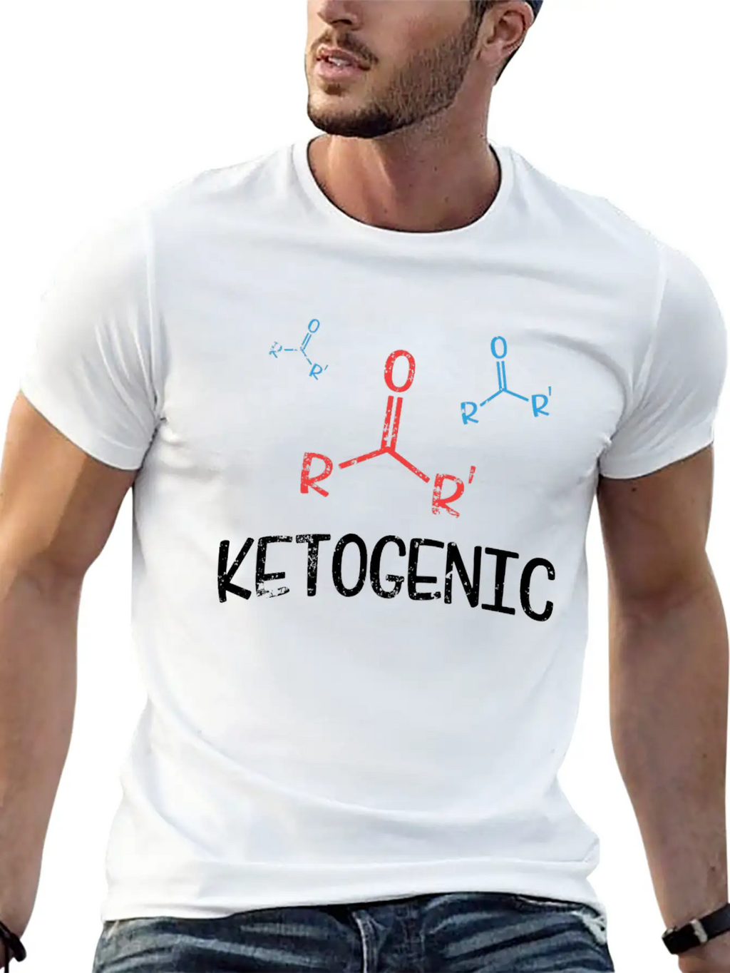 Ketogenic Ketone Chemistry Compound Funny Keto Shirt Timeless Short Sleeve Tee – Comfy And Minimalist Design