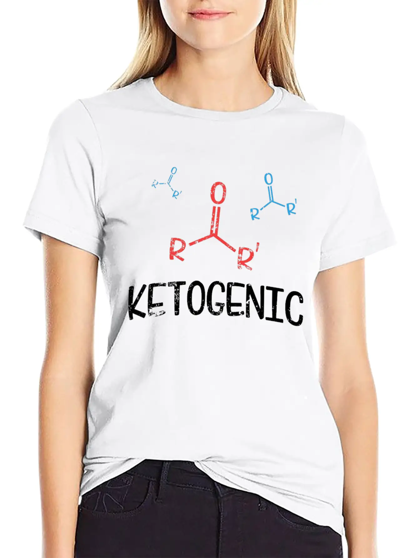 Ketogenic Ketone Chemistry Compound Funny Keto Shirt Timeless Short Sleeve Tee – Comfy And Minimalist Design