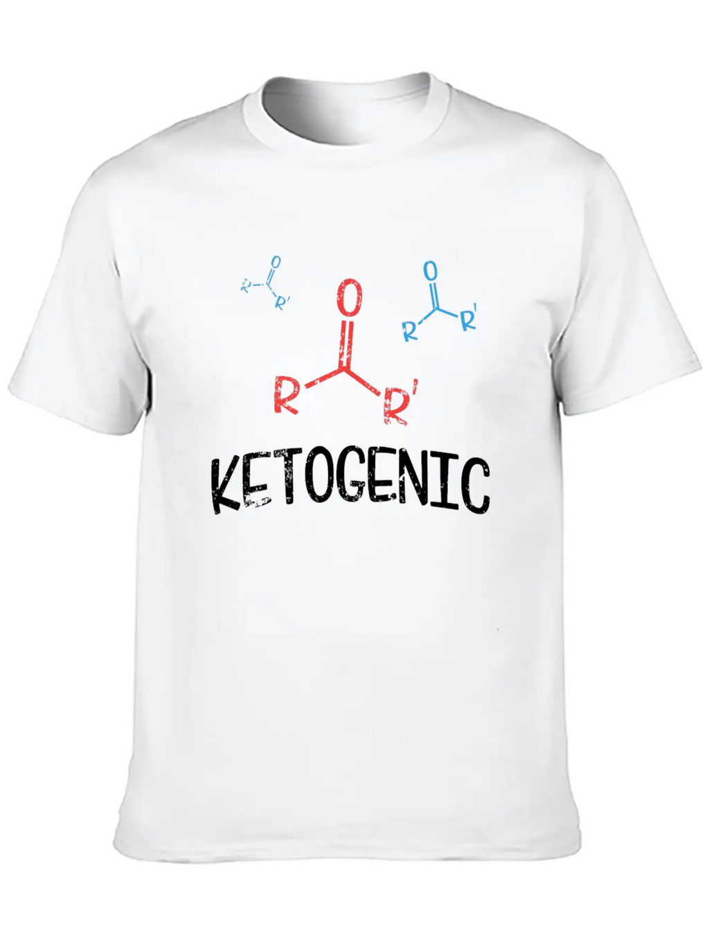 Ketogenic Ketone Chemistry Compound Funny Keto Shirt Timeless Short Sleeve Tee – Comfy And Minimalist Design