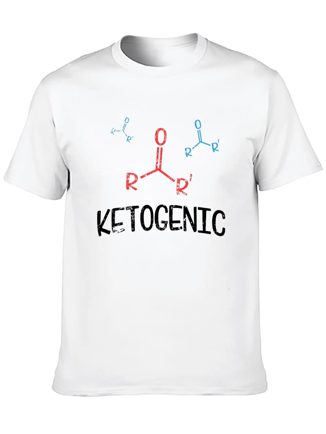 Ketogenic Ketone Chemistry Compound Funny Keto Shirt Timeless Short Sleeve Tee – Comfy And Minimalist Design