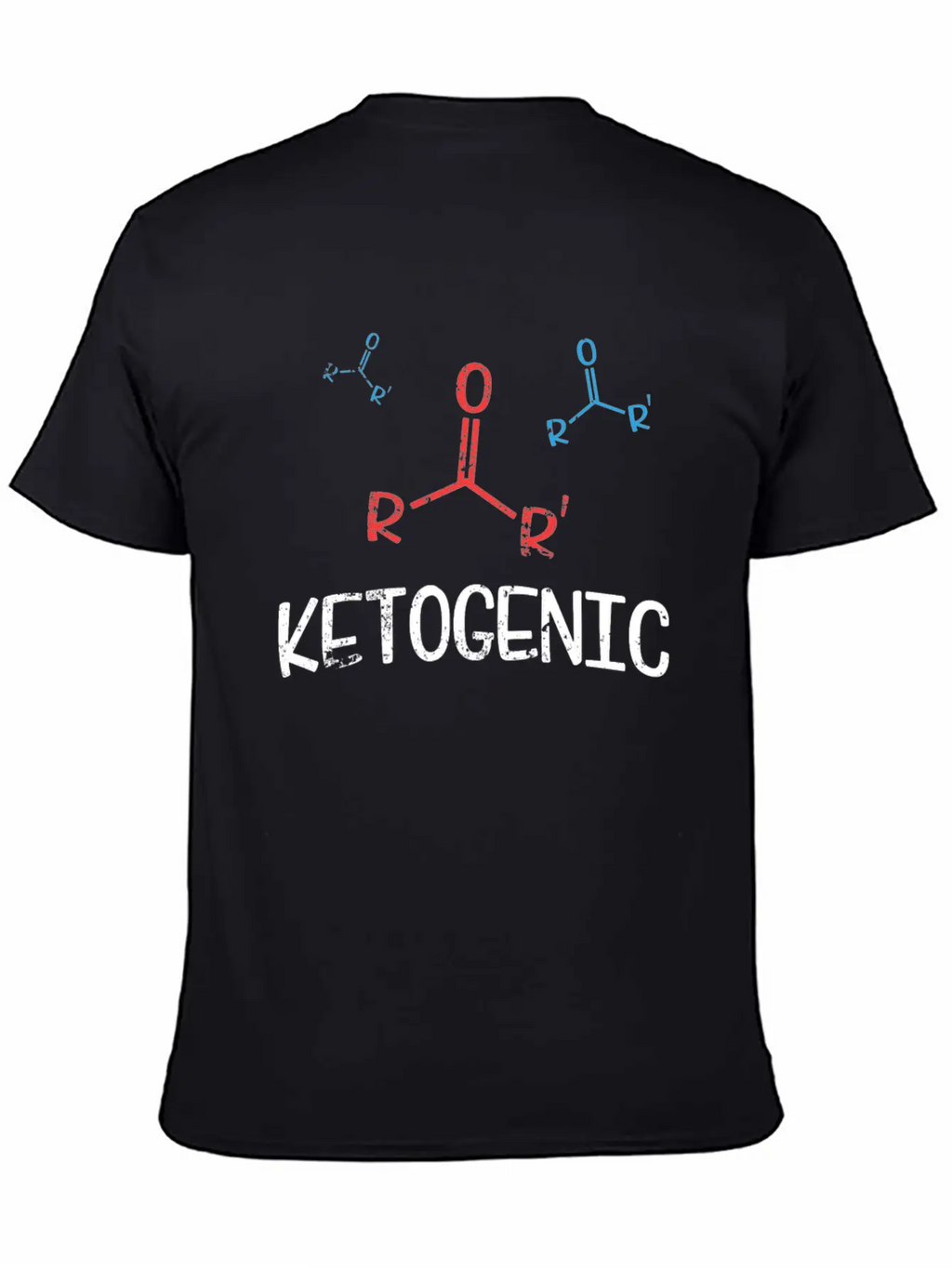 Ketogenic Ketone Chemistry Compound Funny Keto Shirt Timeless Short Sleeve Tee – Comfy And Minimalist Design