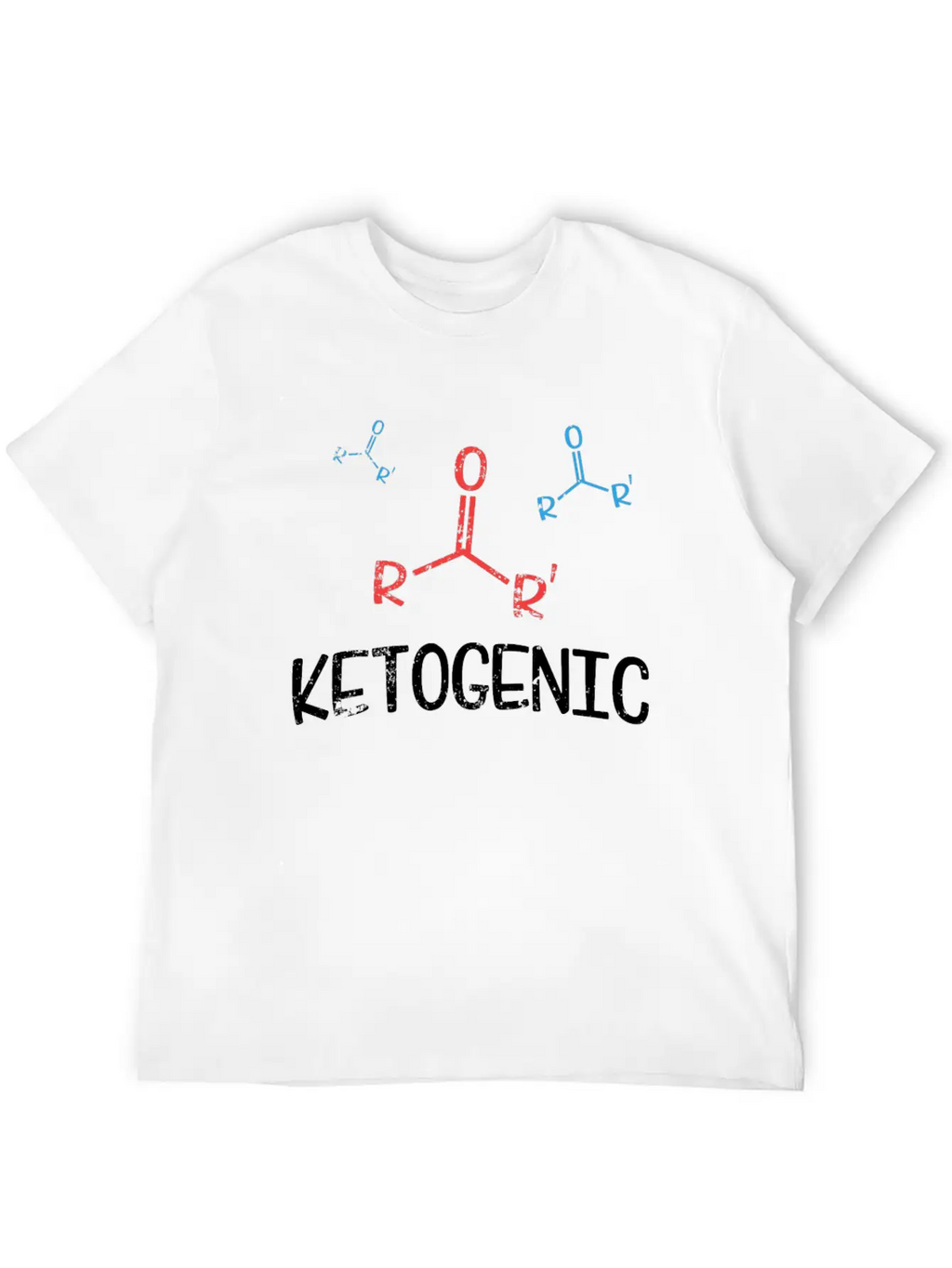 Ketogenic Ketone Chemistry Compound Funny Keto Shirt Timeless Short Sleeve Tee – Comfy And Minimalist Design