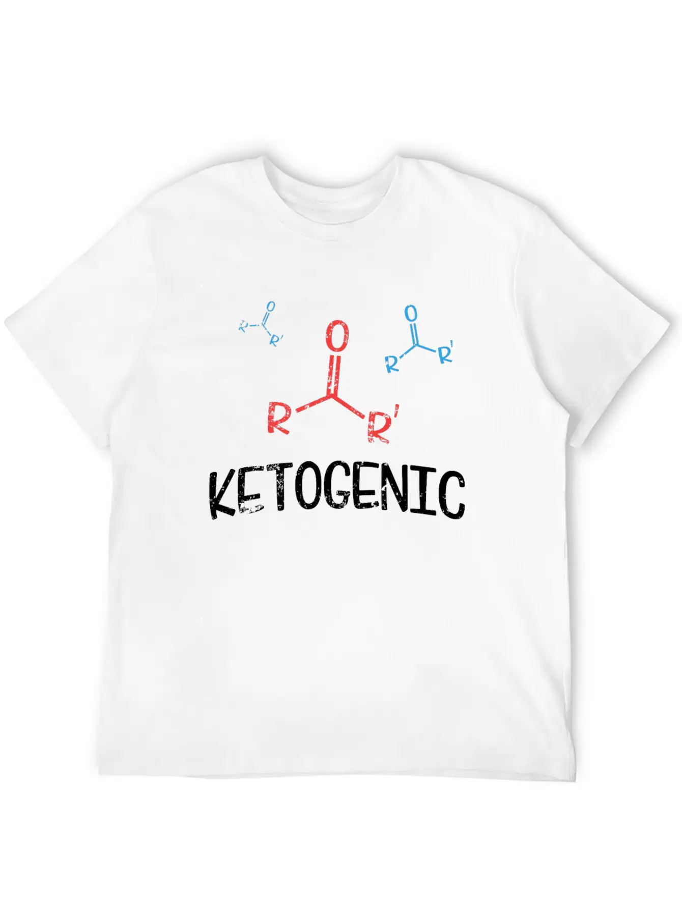 Ketogenic Ketone Chemistry Compound Funny Keto Shirt Timeless Short Sleeve Tee – Comfy And Minimalist Design