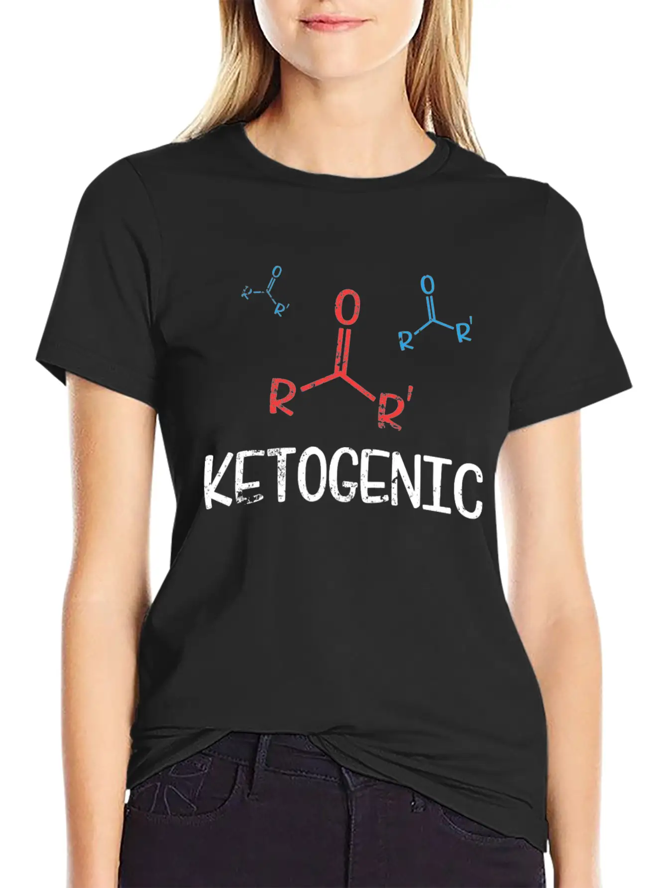 Ketogenic Ketone Chemistry Compound Funny Keto Shirt Timeless Short Sleeve Tee – Comfy And Minimalist Design
