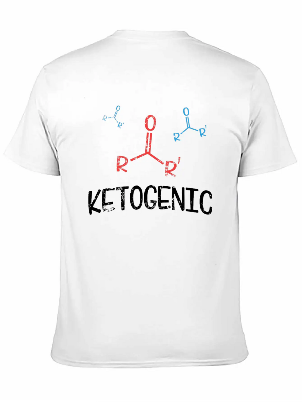 Ketogenic Ketone Chemistry Compound Funny Keto Shirt Timeless Short Sleeve Tee – Comfy And Minimalist Design