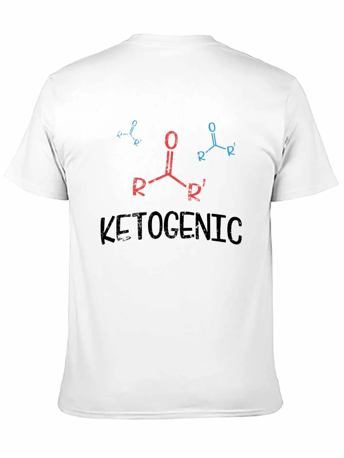 Ketogenic Ketone Chemistry Compound Funny Keto Shirt Timeless Short Sleeve Tee – Comfy And Minimalist Design