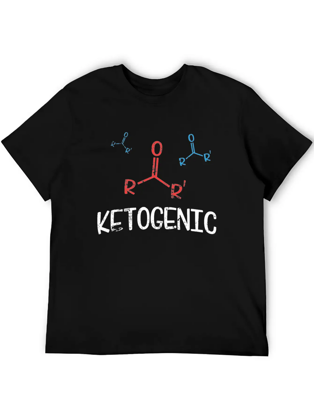 Ketogenic Ketone Chemistry Compound Funny Keto Shirt Timeless Short Sleeve Tee – Comfy And Minimalist Design