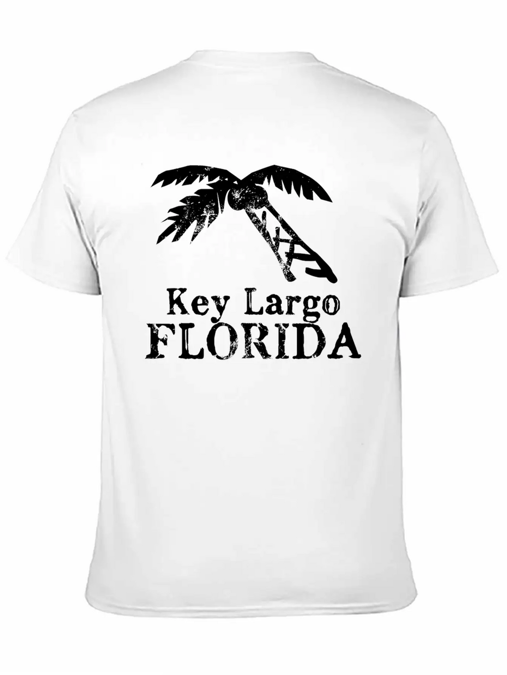 Key Largo Florida Palm Tree Souvenirs Gifts Essential Cotton Tee For Daily Outfits – Unisex Style
