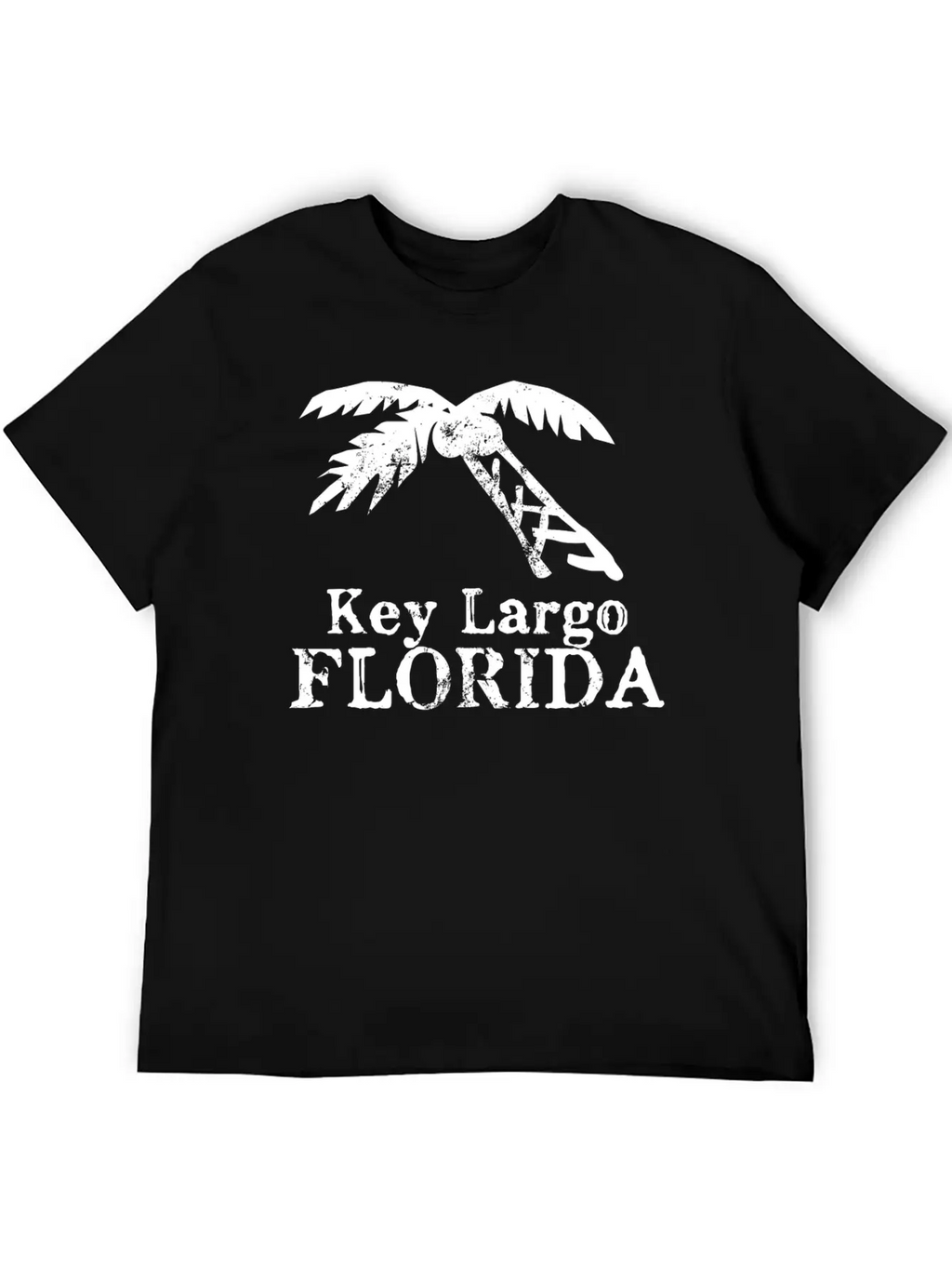 Key Largo Florida Palm Tree Souvenirs Gifts Essential Cotton Tee For Daily Outfits – Unisex Style