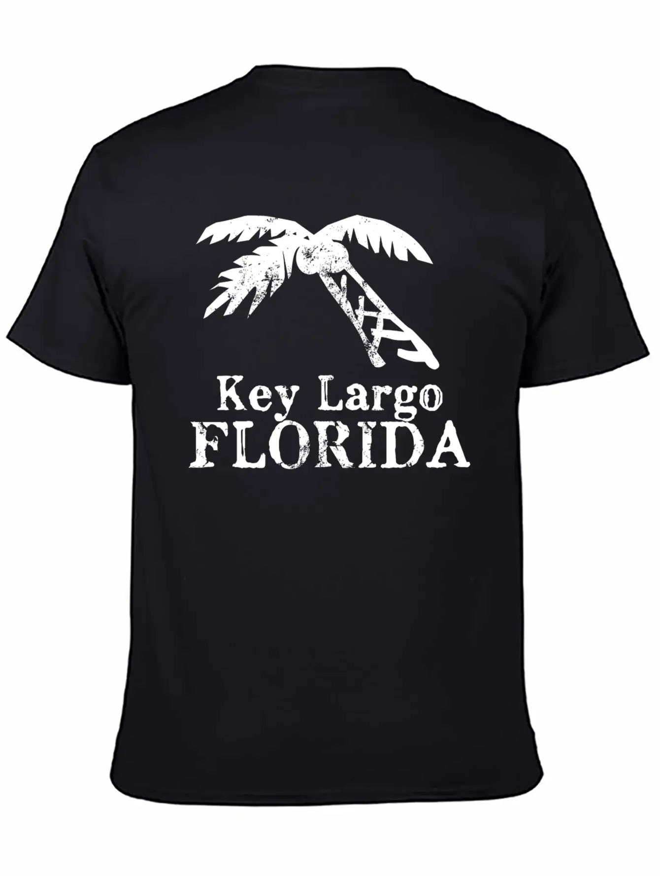 Key Largo Florida Palm Tree Souvenirs Gifts Essential Cotton Tee For Daily Outfits – Unisex Style
