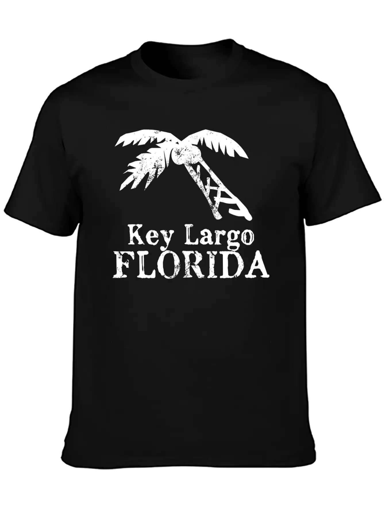 Key Largo Florida Palm Tree Souvenirs Gifts Essential Cotton Tee For Daily Outfits – Unisex Style