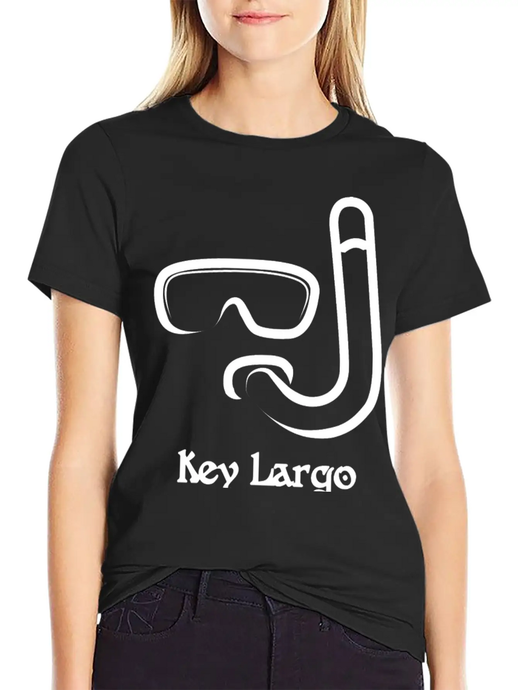 Key Largo Florida Snorkel Souvenirs Gifts Vacation Breathable Graphic T-Shirt – Perfect For Casual Days