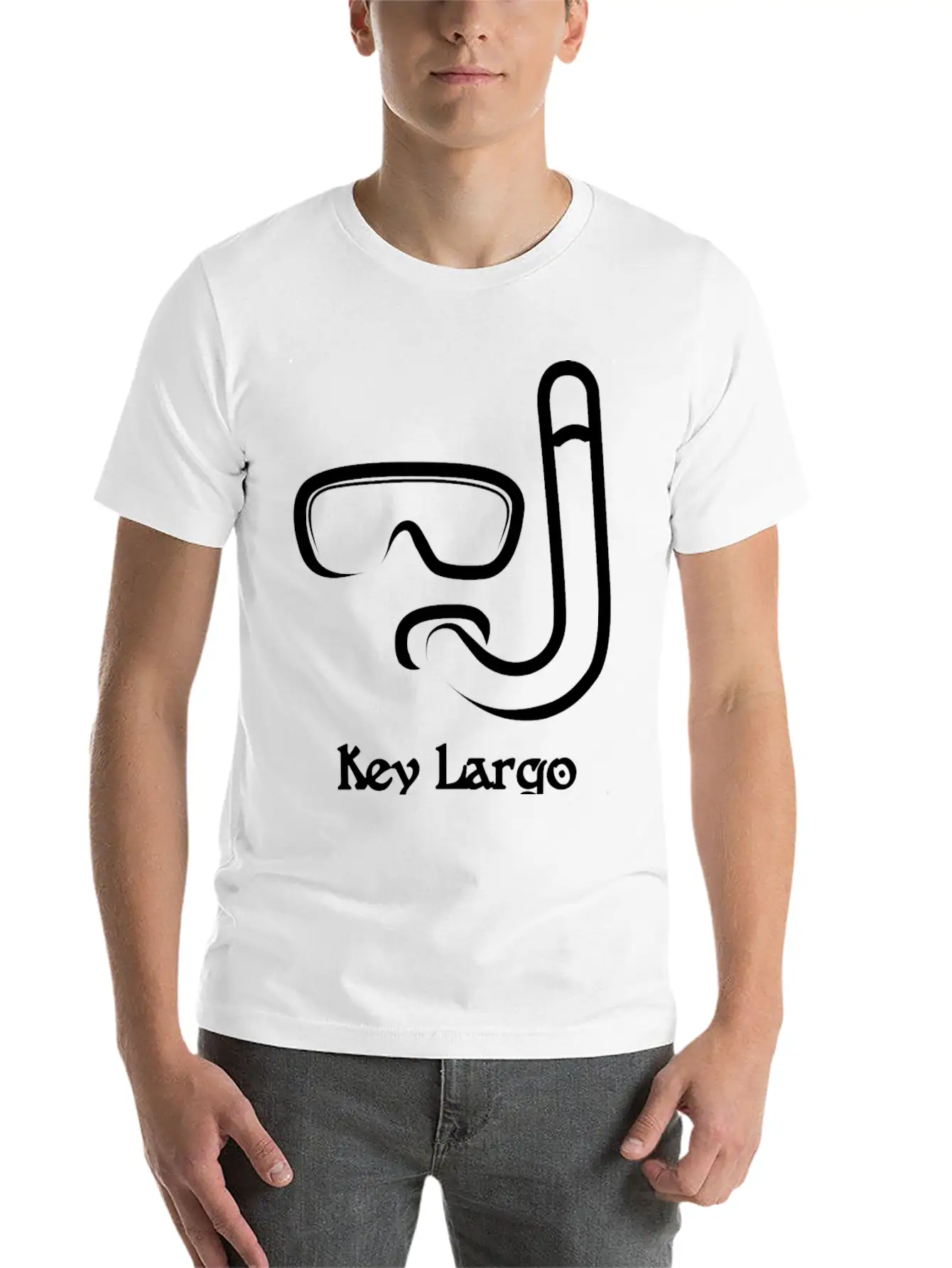 Key Largo Florida Snorkel Souvenirs Gifts Vacation Breathable Graphic T-Shirt – Perfect For Casual Days