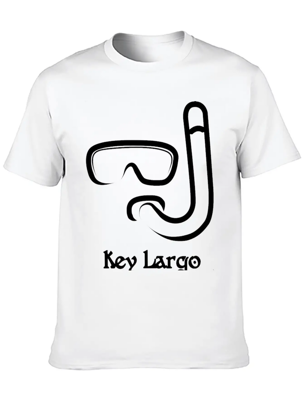 Key Largo Florida Snorkel Souvenirs Gifts Vacation Breathable Graphic T-Shirt – Perfect For Casual Days