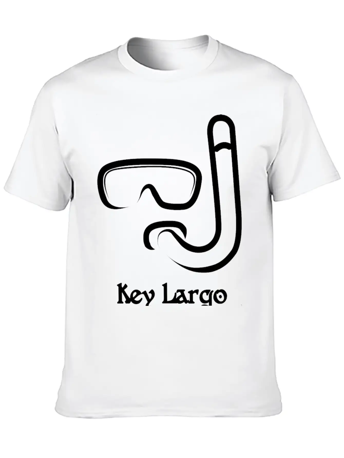Key Largo Florida Snorkel Souvenirs Gifts Vacation Breathable Graphic T-Shirt – Perfect For Casual Days